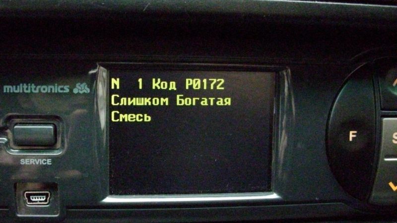 Причини багатої суміші